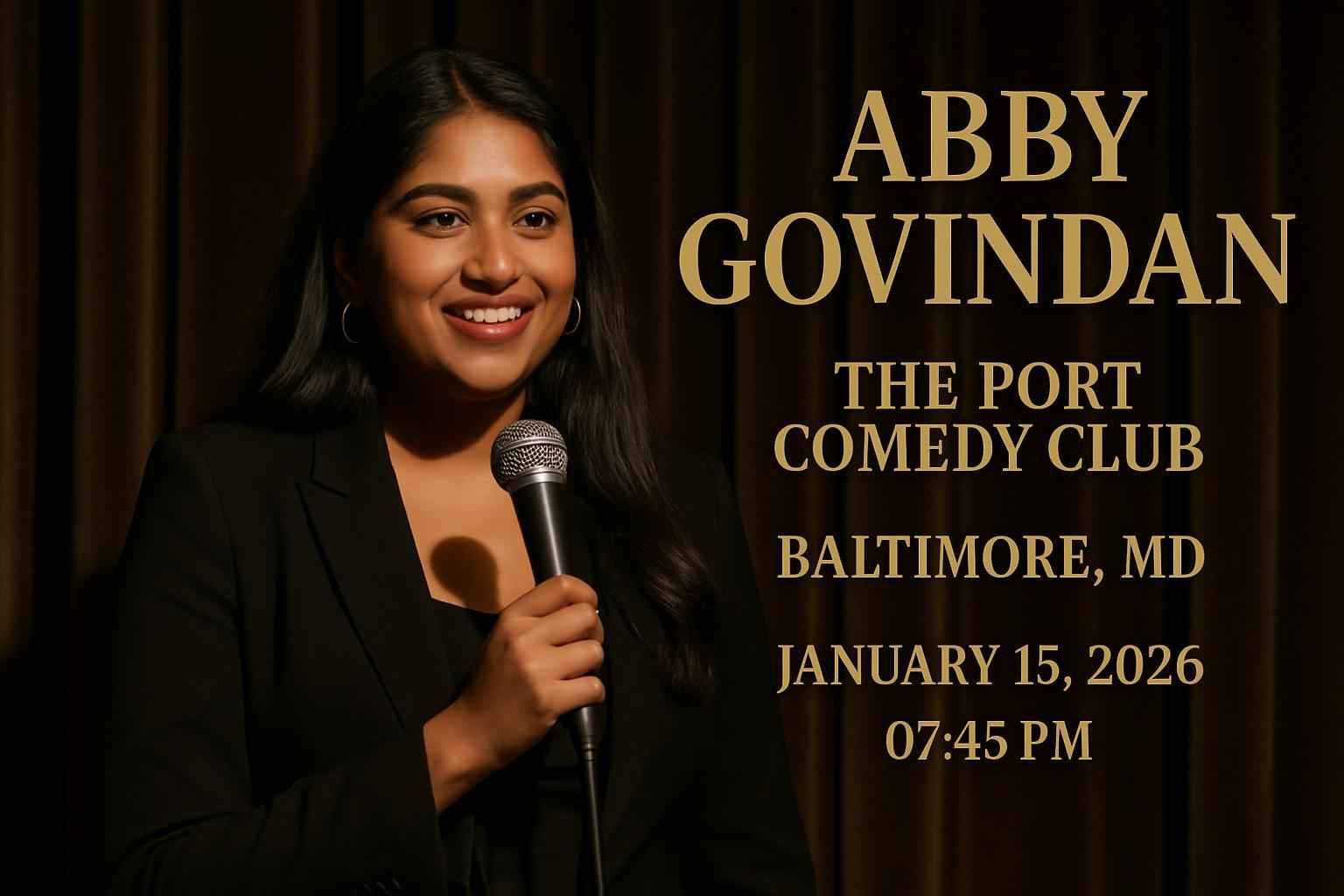 abby-govindan-the-port-comedy-club