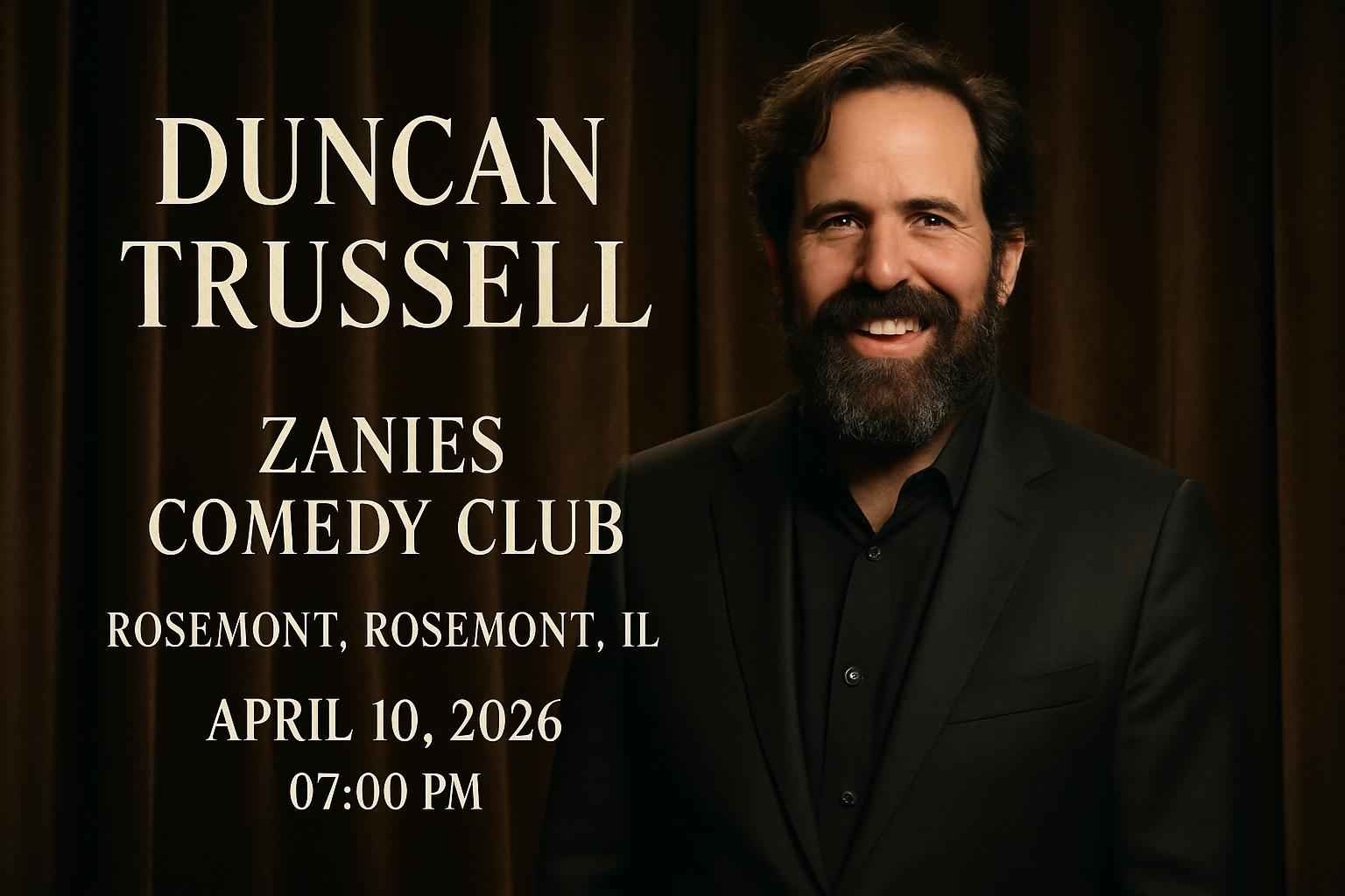 duncan-trussell-zanies-comedy-club-rosemont