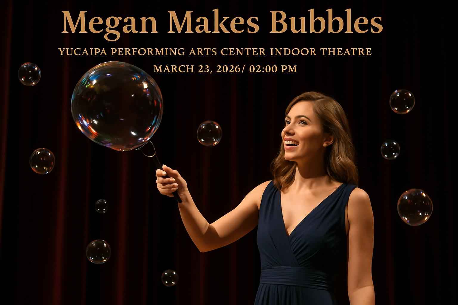 megan-makes-bubbles-yucaipa-performing-arts-center-indoor-theatre