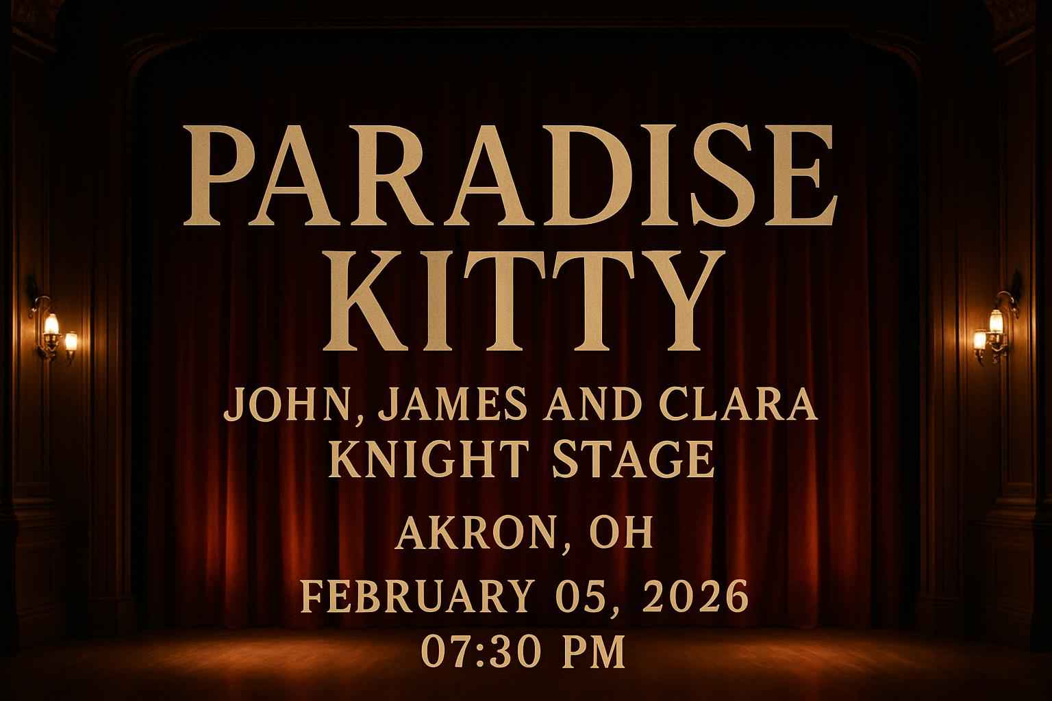 paradise-kitty-john-james-and-clara-knight-stage