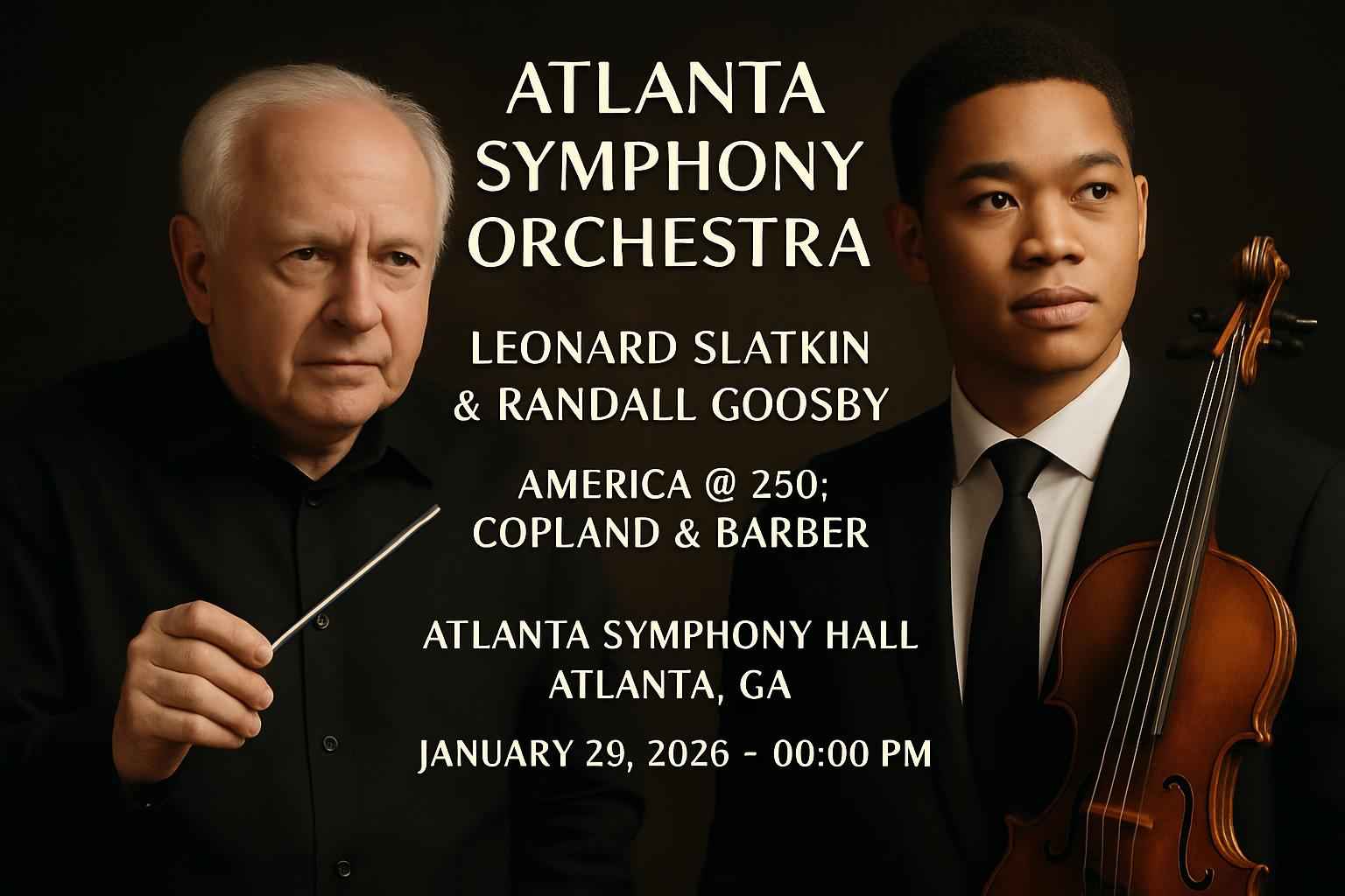 atlanta-symphony-orchestra-leonard-slatkin-randall-goosby-america-250-copland-barber-atlanta-symphony-hall