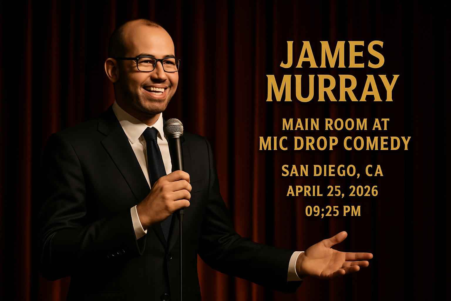 james-murray-main-room-at-mic-drop-comedy