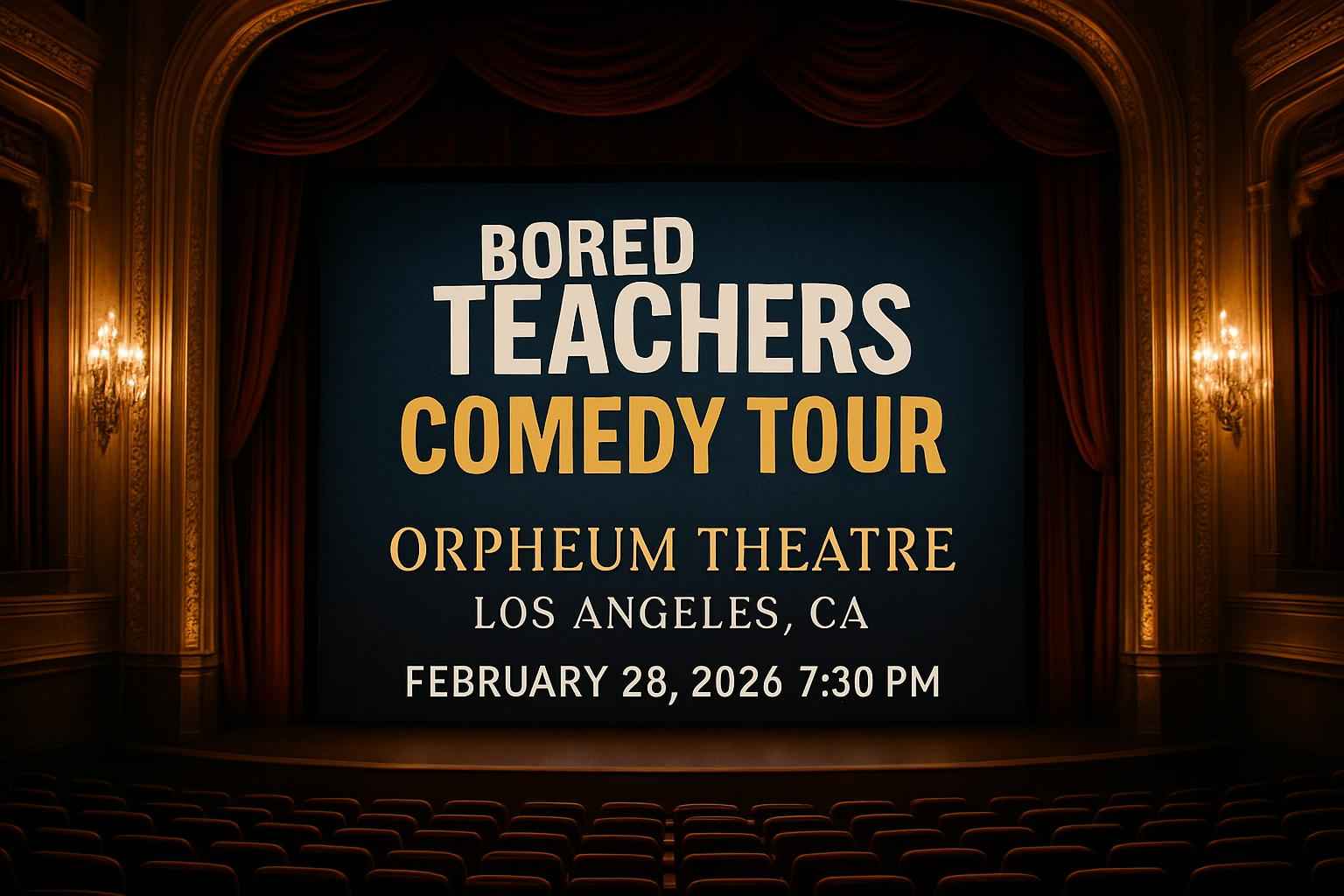 bored-teachers-comedy-tour-orpheum-theatre-los-angeles