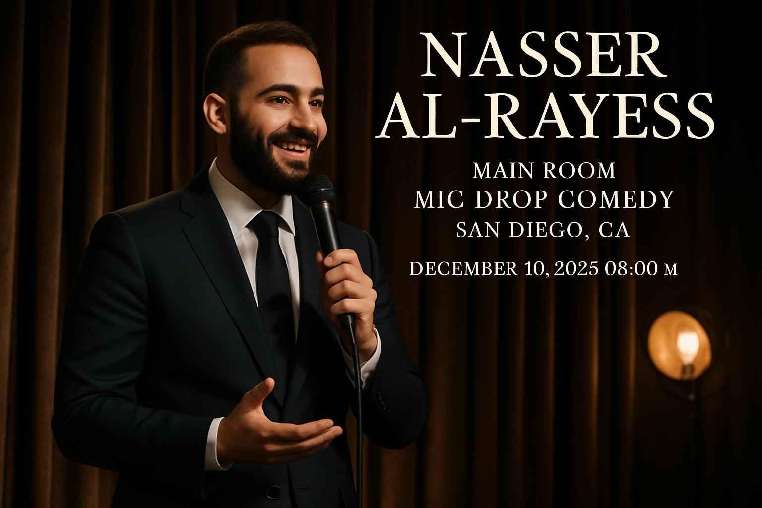 nasser-al-rayess-main-room-at-mic-drop-comedy