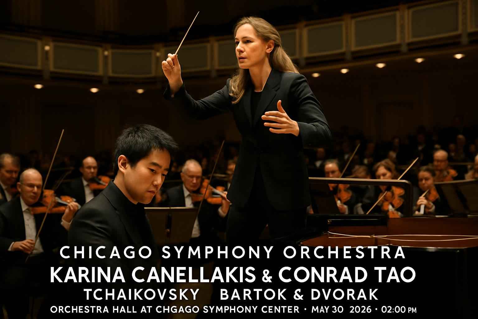 chicago-symphony-orchestra-karina-canellakis-conrad-tao-tchaikovsky-bartok-dvorak-orchestra-hall-at-chicago-symphony-center