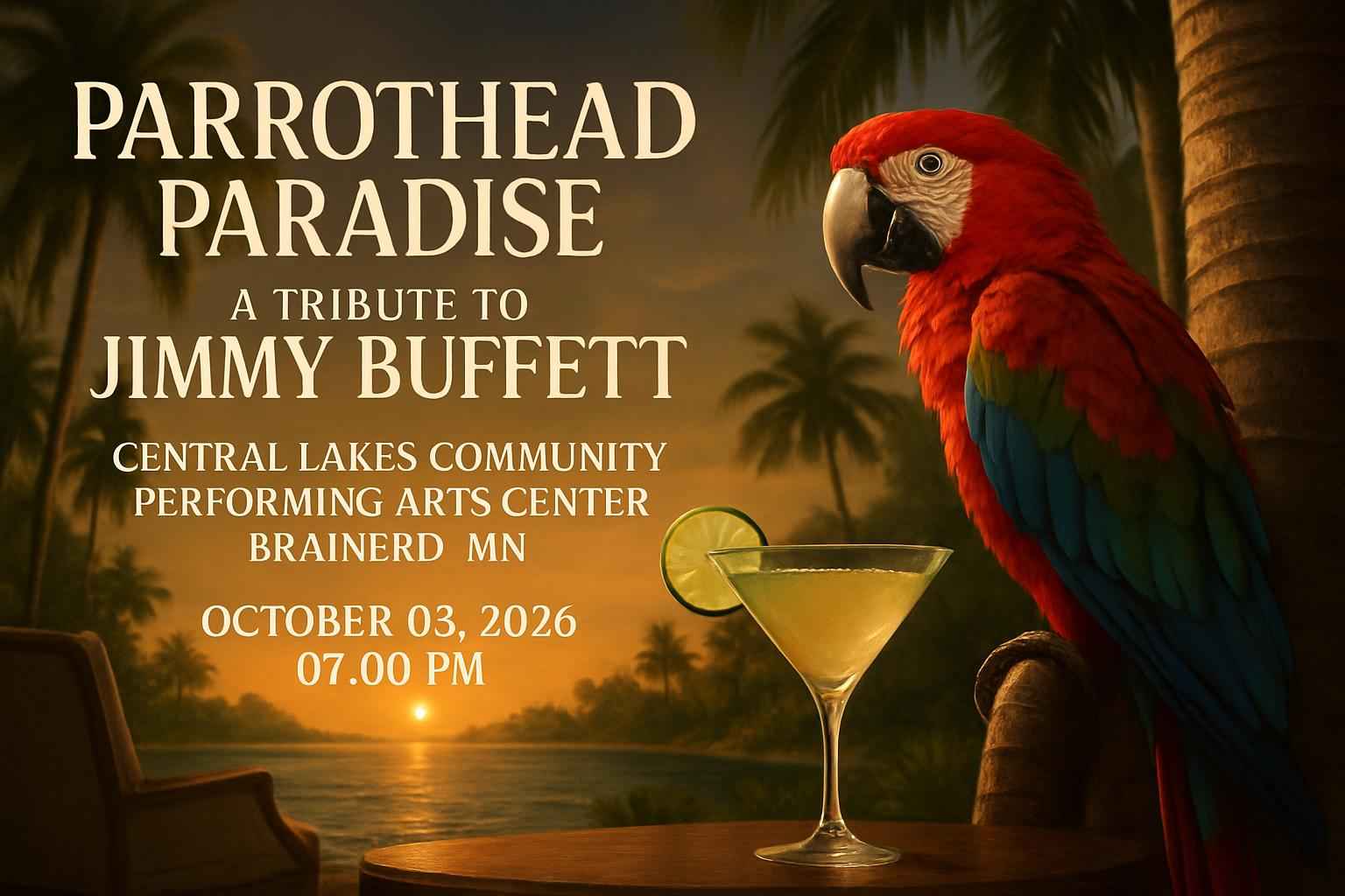 parrothead-paradise-a-tribute-to-jimmy-buffett-central-lakes-community-performing-arts-center