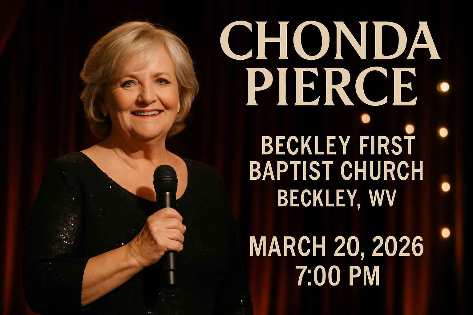 chonda-pierce-beckley-first-baptist-church