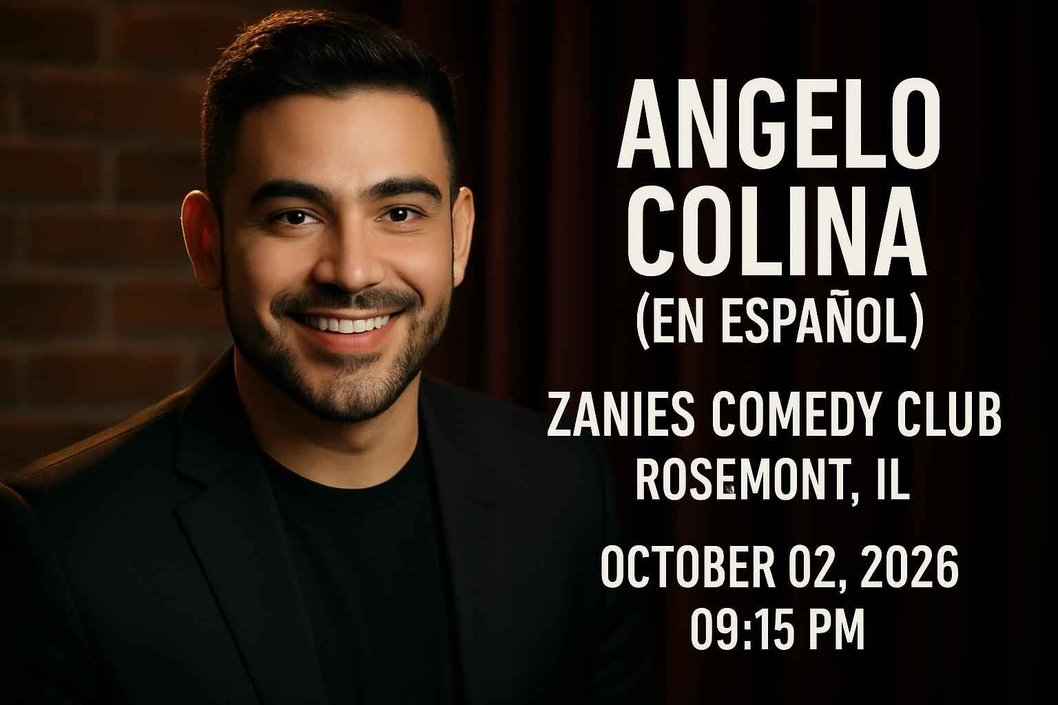 angelo-colina-en-espanol-zanies-comedy-club-rosemont
