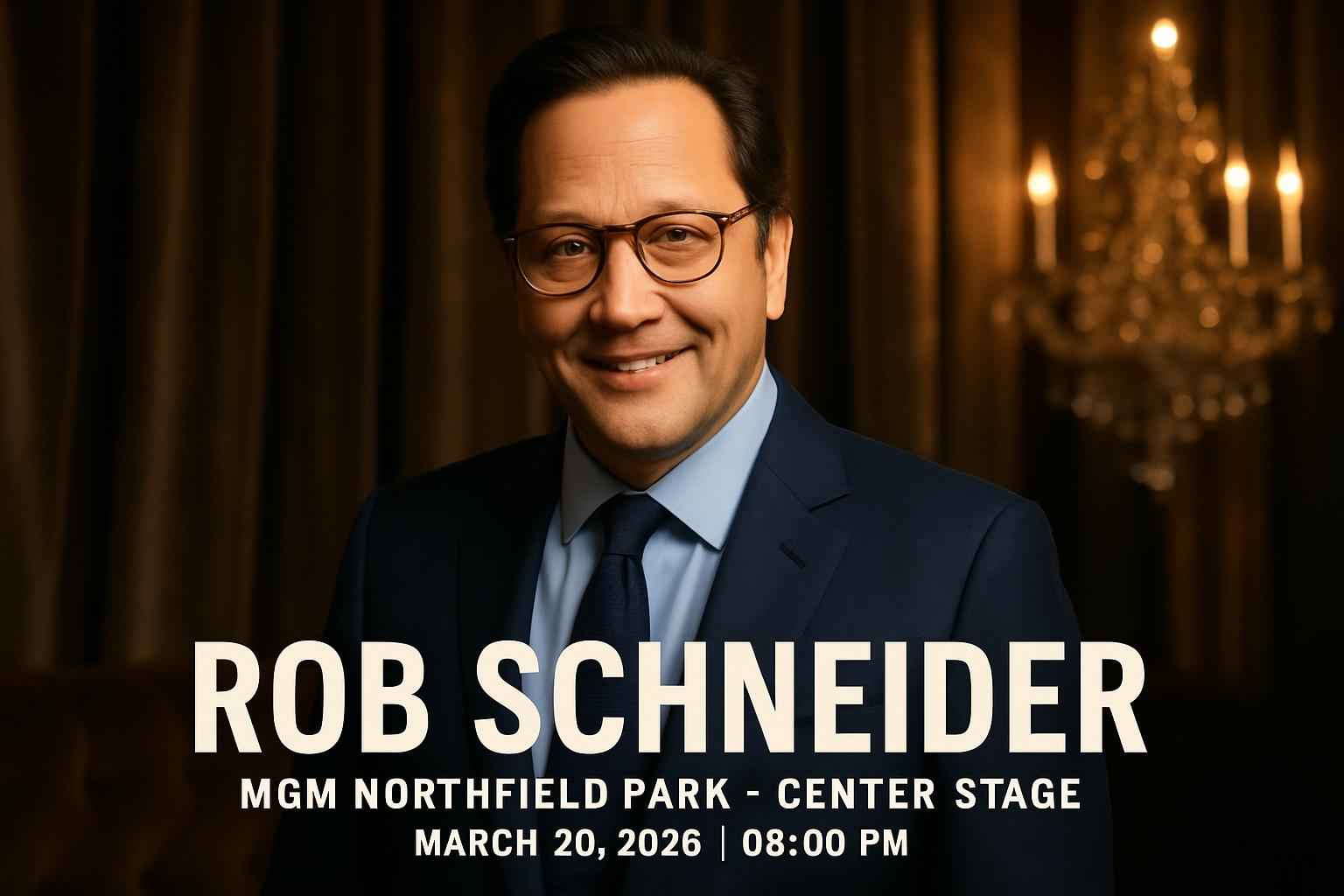 rob-schneider-mgm-northfield-park-center-stage