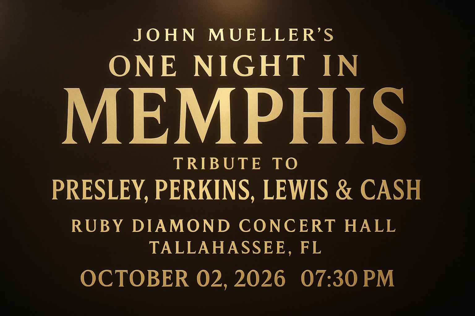john-mueller-s-one-night-in-memphis-tribute-to-presley-perkings-lewis-cash-ruby-diamond-concert-hall