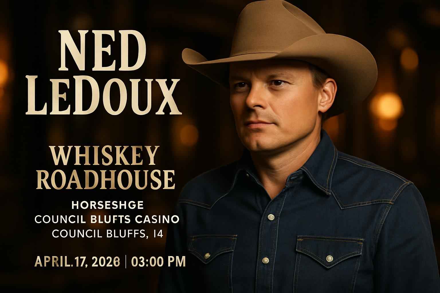 ned-ledoux-whiskey-roadhouse-horseshoe-council-bluffs-casino