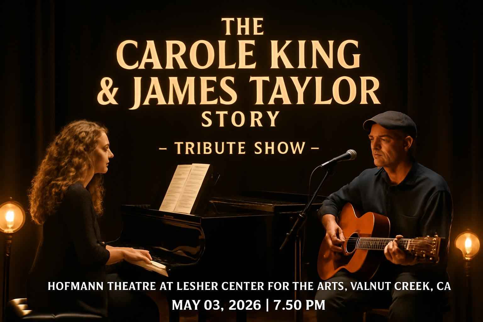 the-carole-king-james-taylor-story-tribute-show-hofmann-theatre-at-lesher-center-for-the-arts