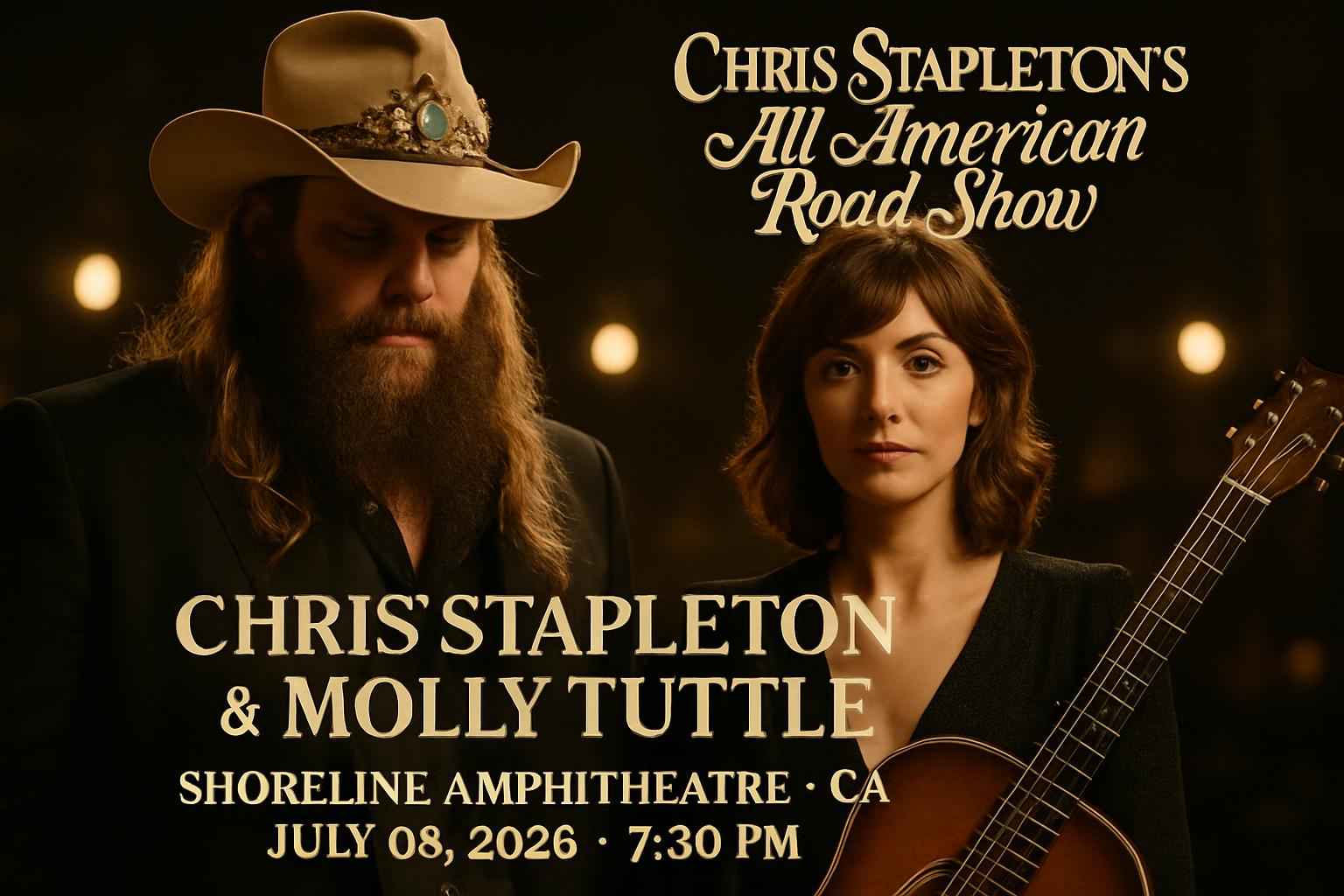 chris-stapleton-s-all-american-road-show-chris-stapleton-molly-tuttle-shoreline-amphitheatre-ca