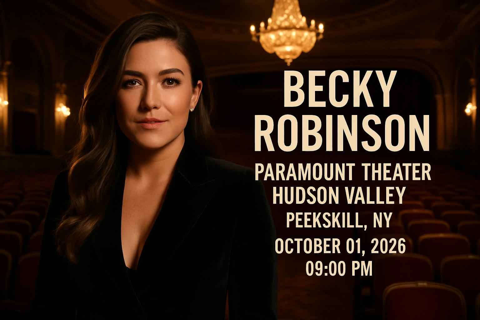 becky-robinson-paramount-theater-hudson-valley