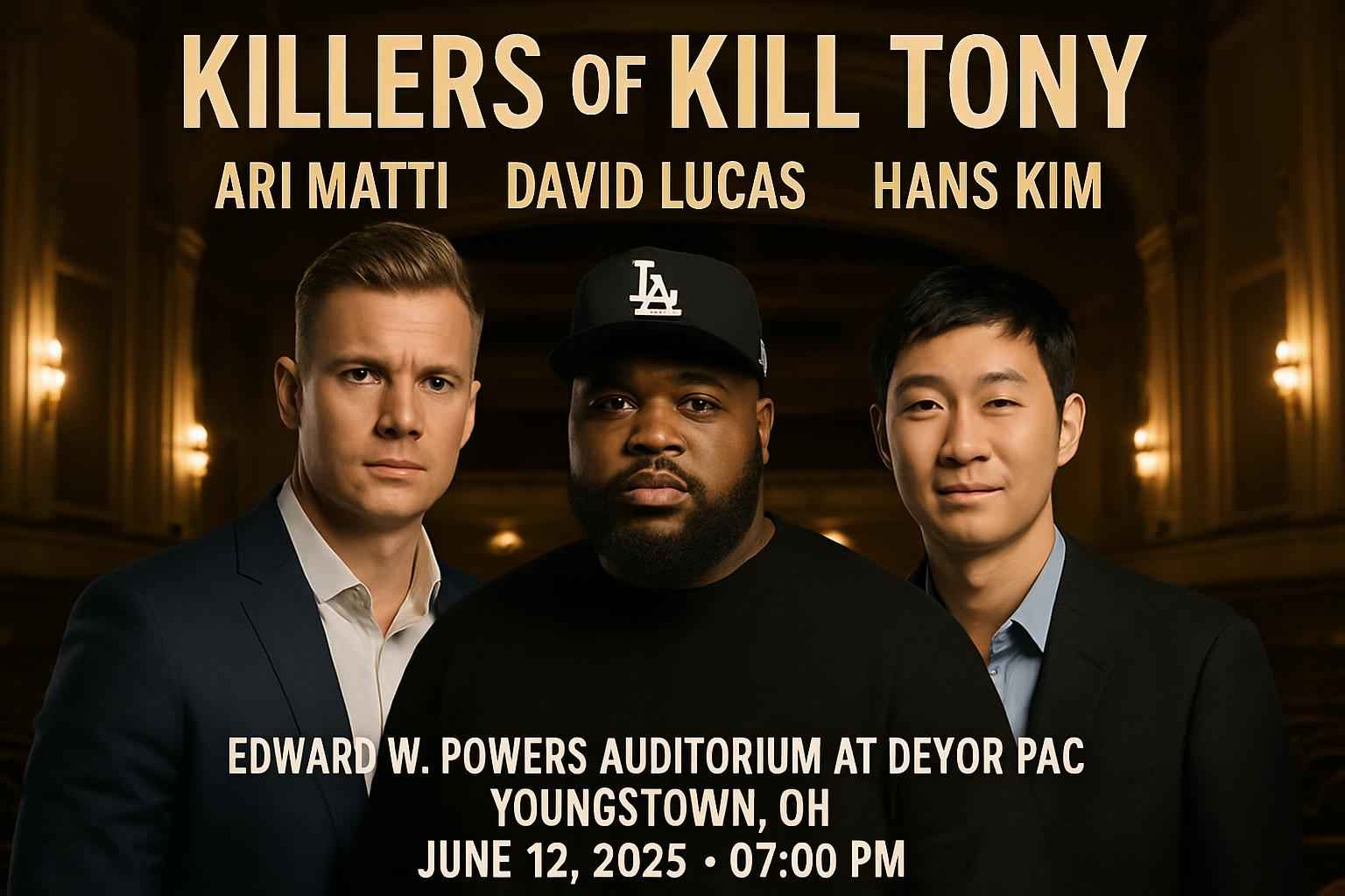 killers-of-kill-tony-ari-matti-david-lucas-hans-kim-edward-w-powers-auditorium-at-deyor-pac