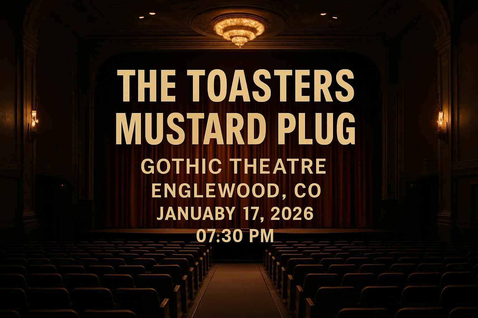 the-toasters-mustard-plug-gothic-theatre