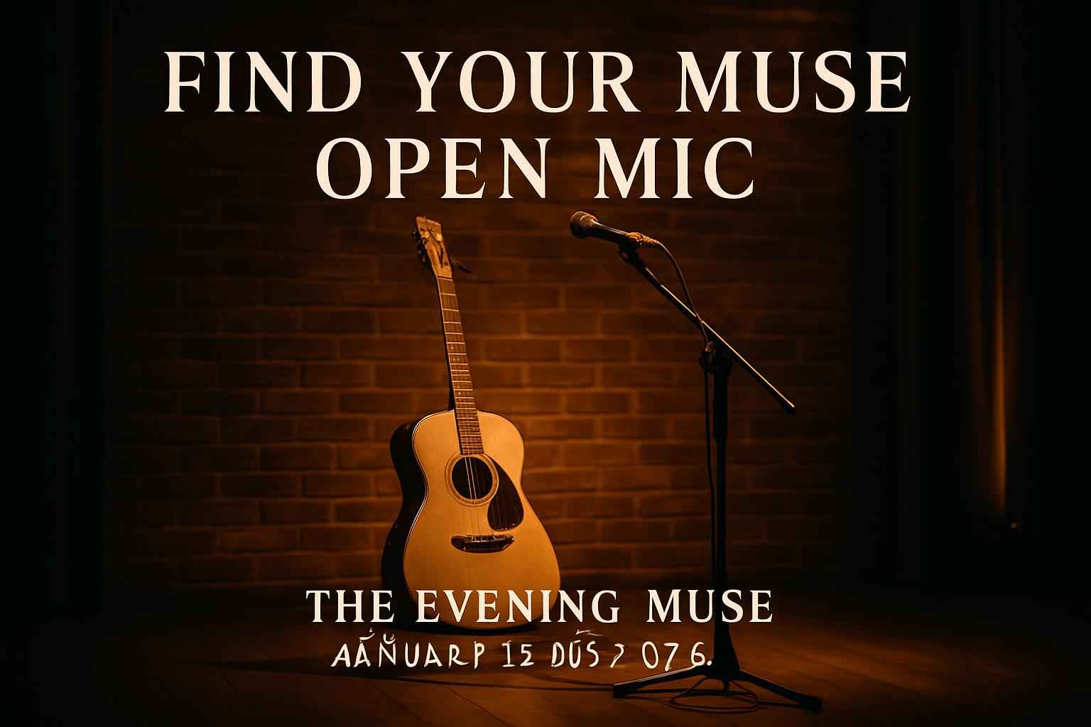 find-your-muse-open-mic-the-evening-muse