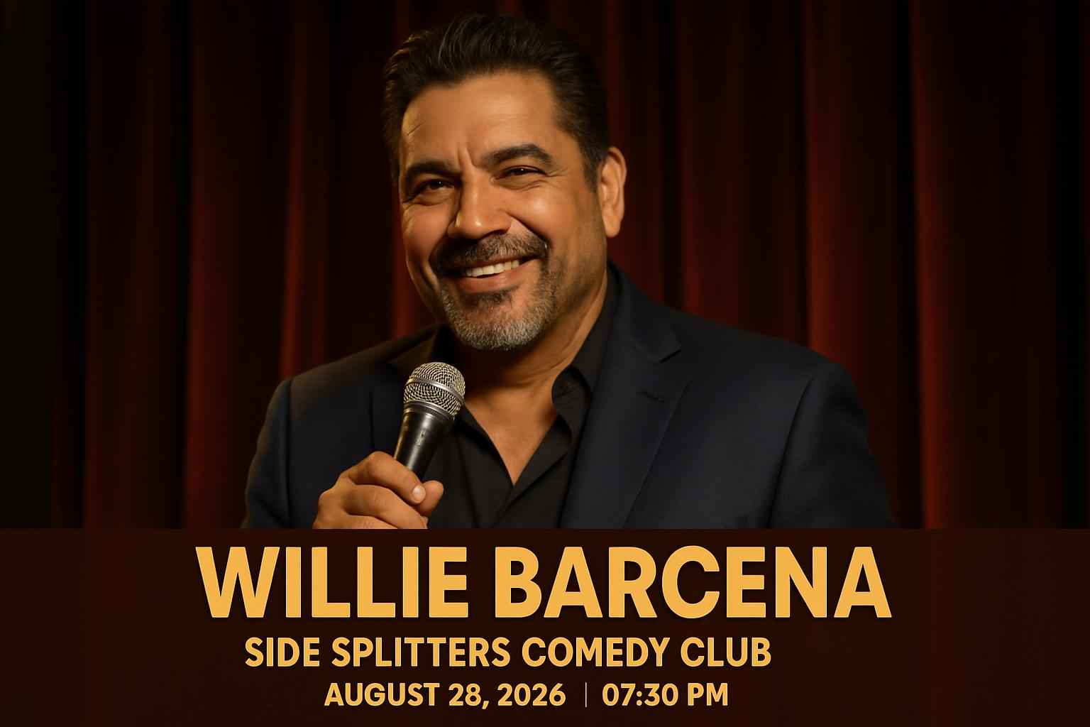 willie-barcena-side-splitters-comedy-club