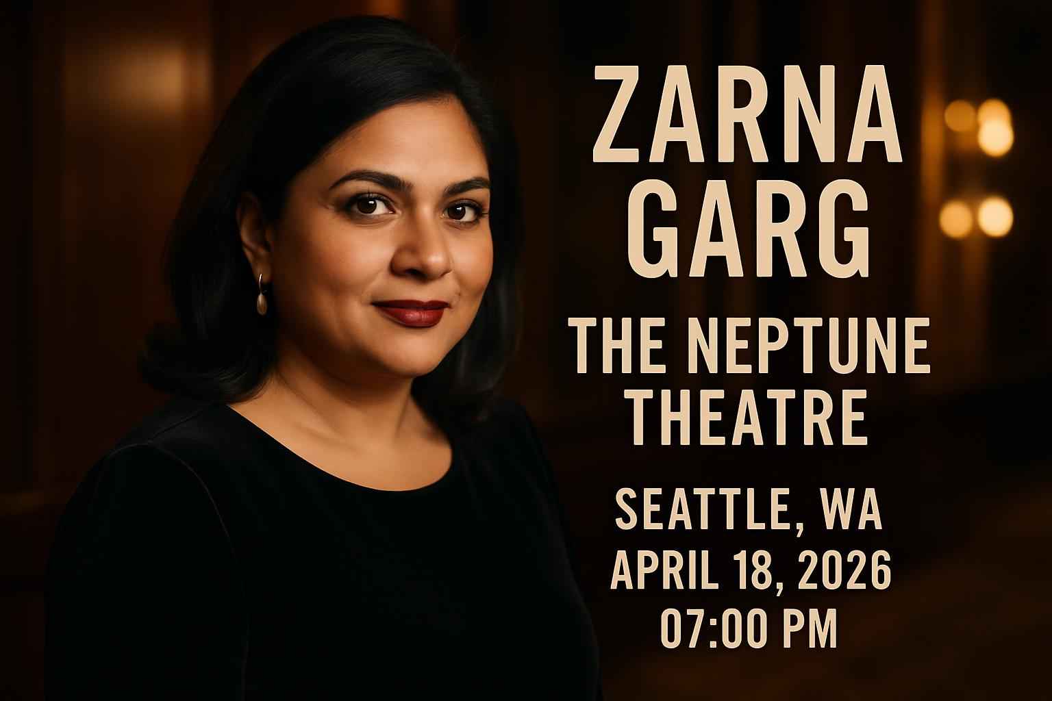 zarna-garg-the-neptune-theatre