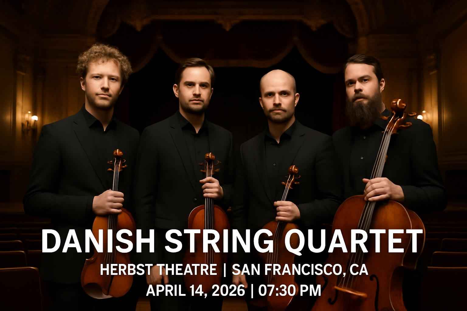 danish-string-quartet-herbst-theatre