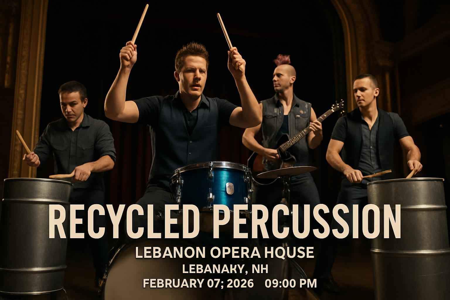 recycled-percussion-lebanon-opera-house