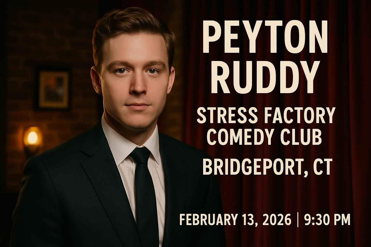 peyton-ruddy-stress-factory-comedy-club-bridgeport
