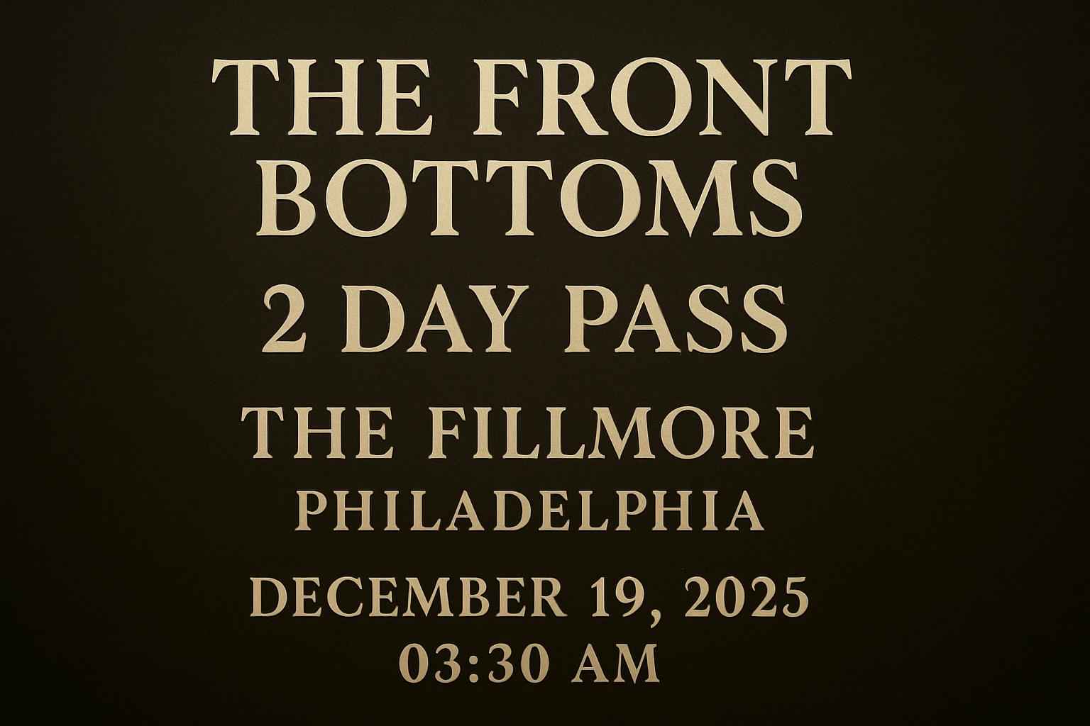 the-front-bottoms-2-day-pass-the-fillmore-philadelphia