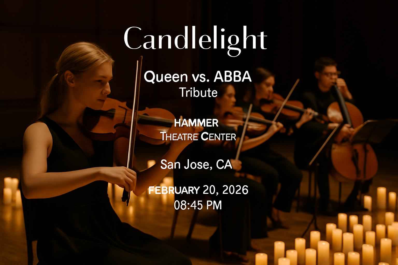 candlelight-queen-vs-abba-tribute-hammer-theatre-center
