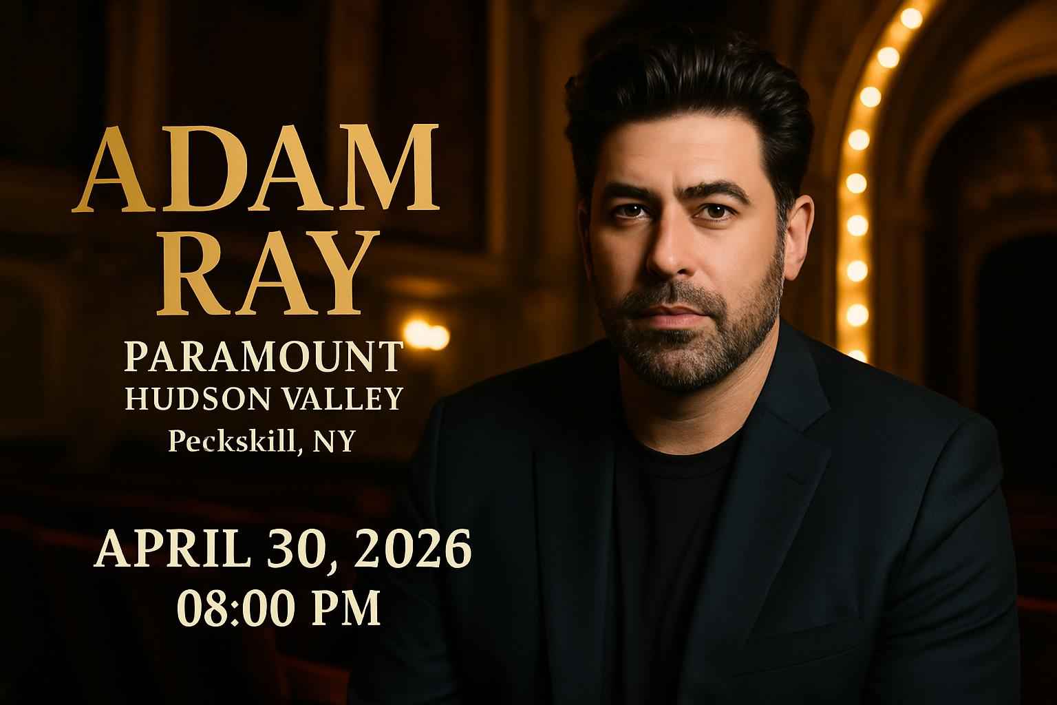 adam-ray-paramount-theater-hudson-valley