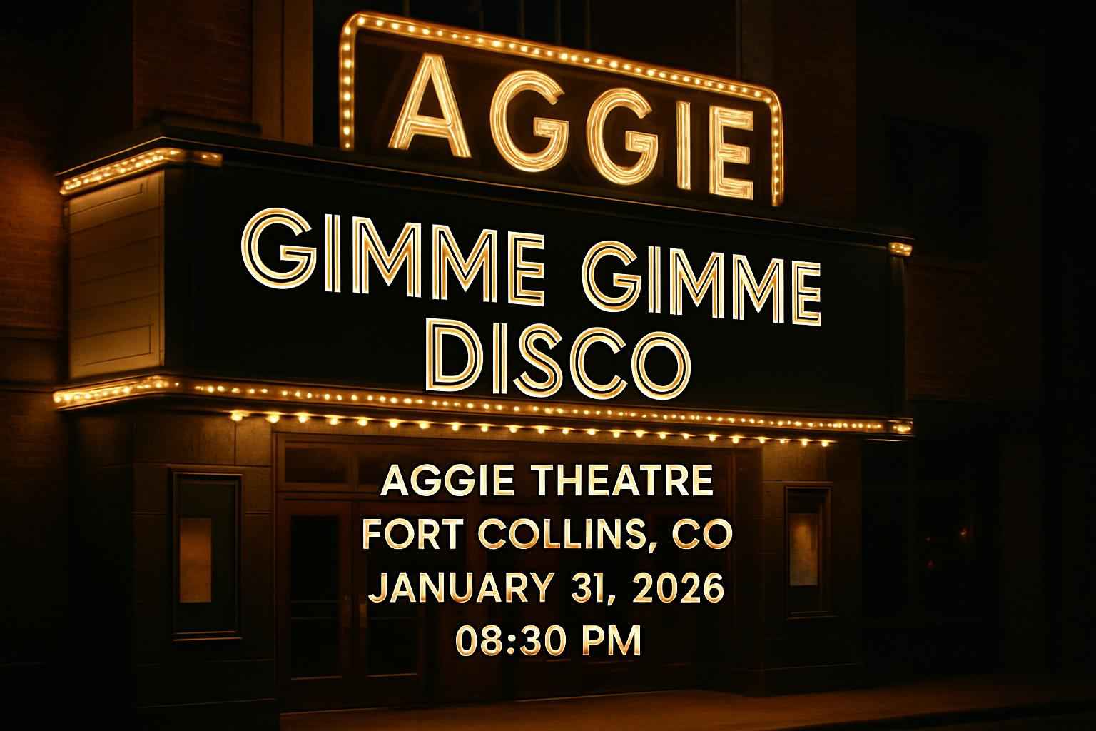 gimme-gimme-disco-aggie-theatre