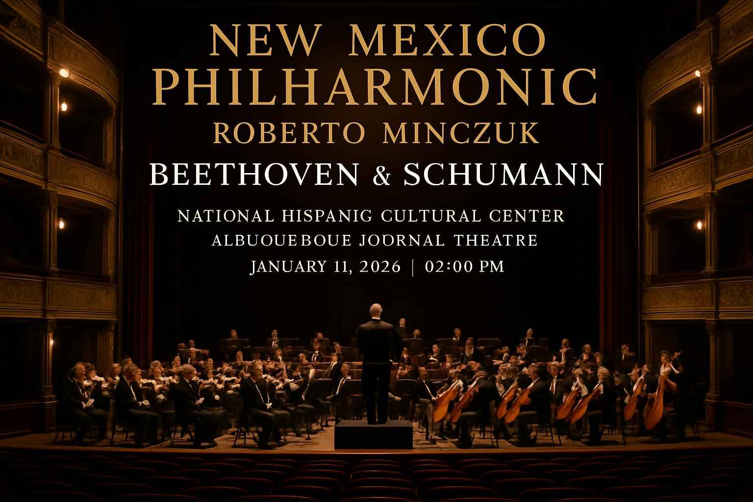 new-mexico-philharmonic-roberto-minczuk-beethoven-schumann-national-hispanic-cultural-center-albuquerque-journal-theatre