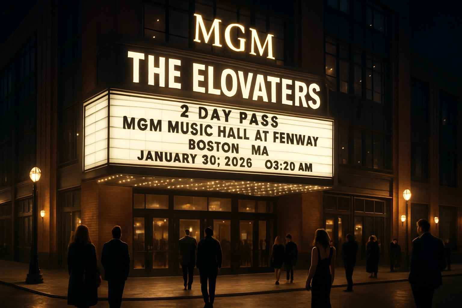 the-elovaters-2-day-pass-mgm-music-hall-at-fenway-park