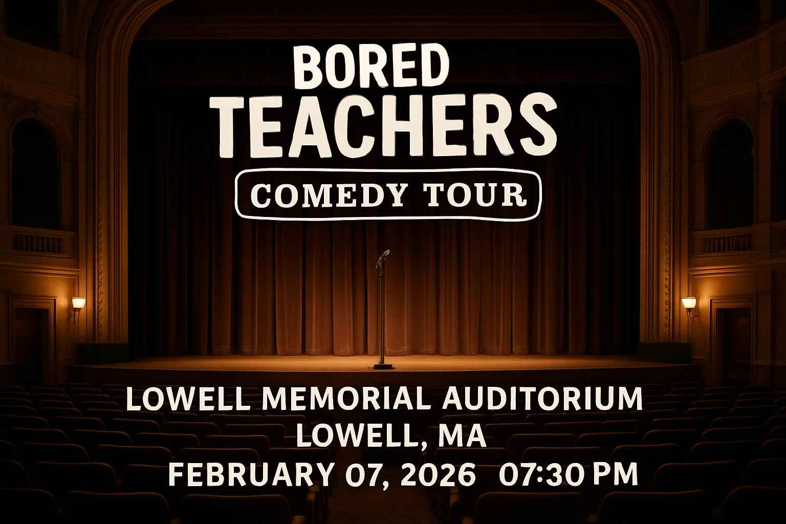 bored-teachers-comedy-tour-lowell-memorial-auditorium