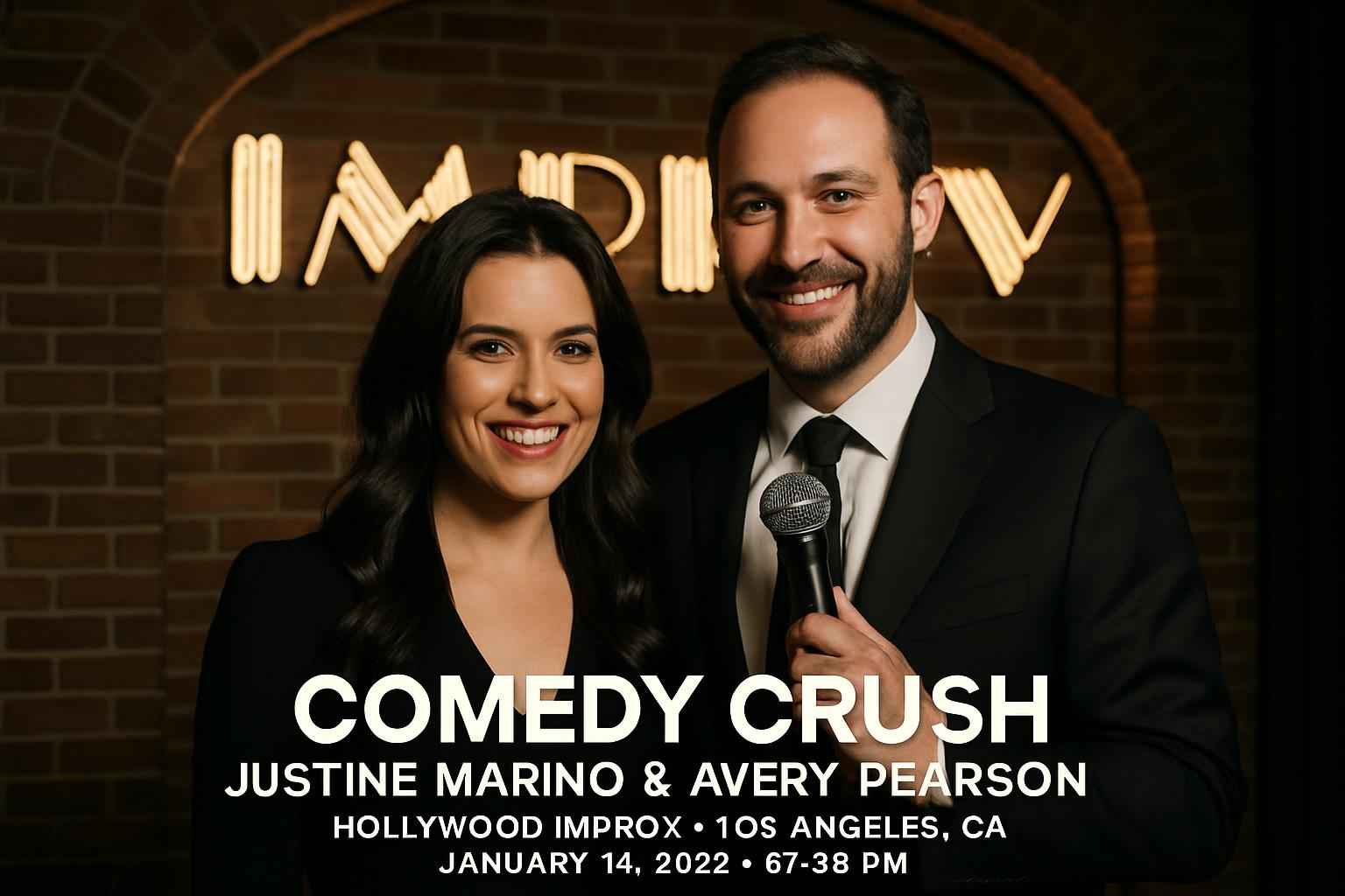 comedy-crush-justine-marino-avery-pearson-hollywood-improv