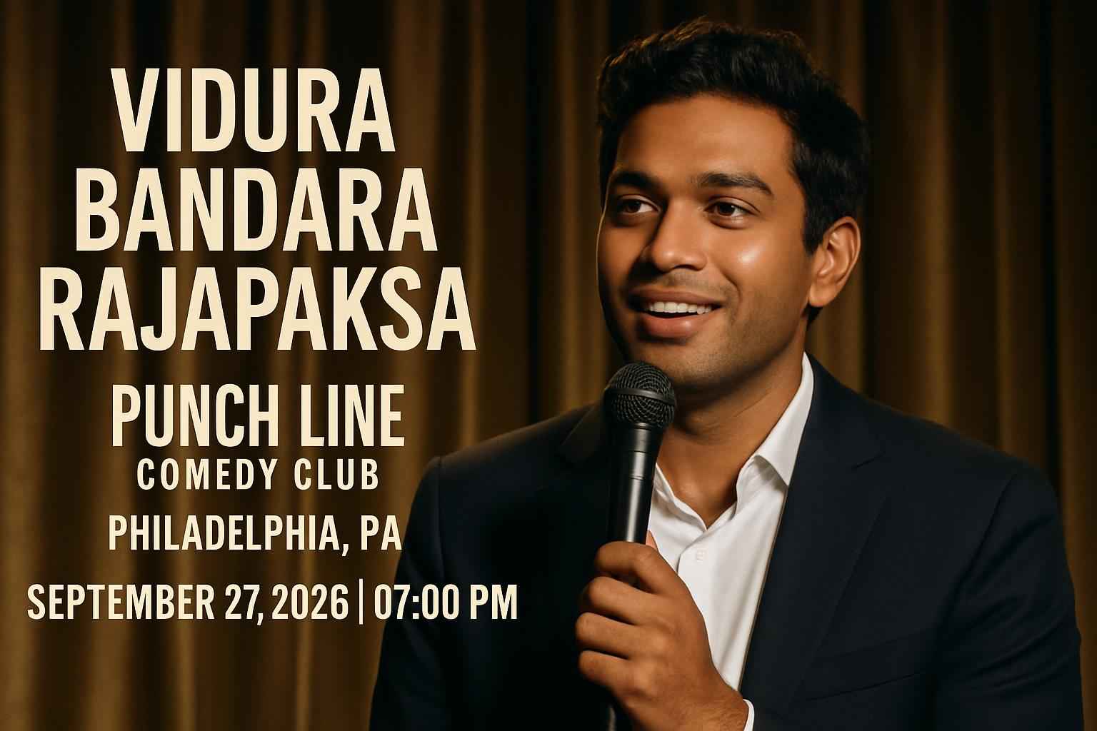 vidura-bandara-rajapaksa-punch-line-comedy-club-philadelphia