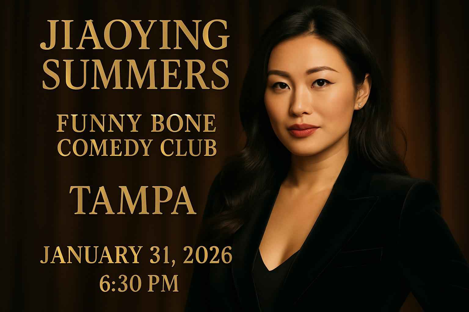 jiaoying-summers-funny-bone-comedy-club-tampa