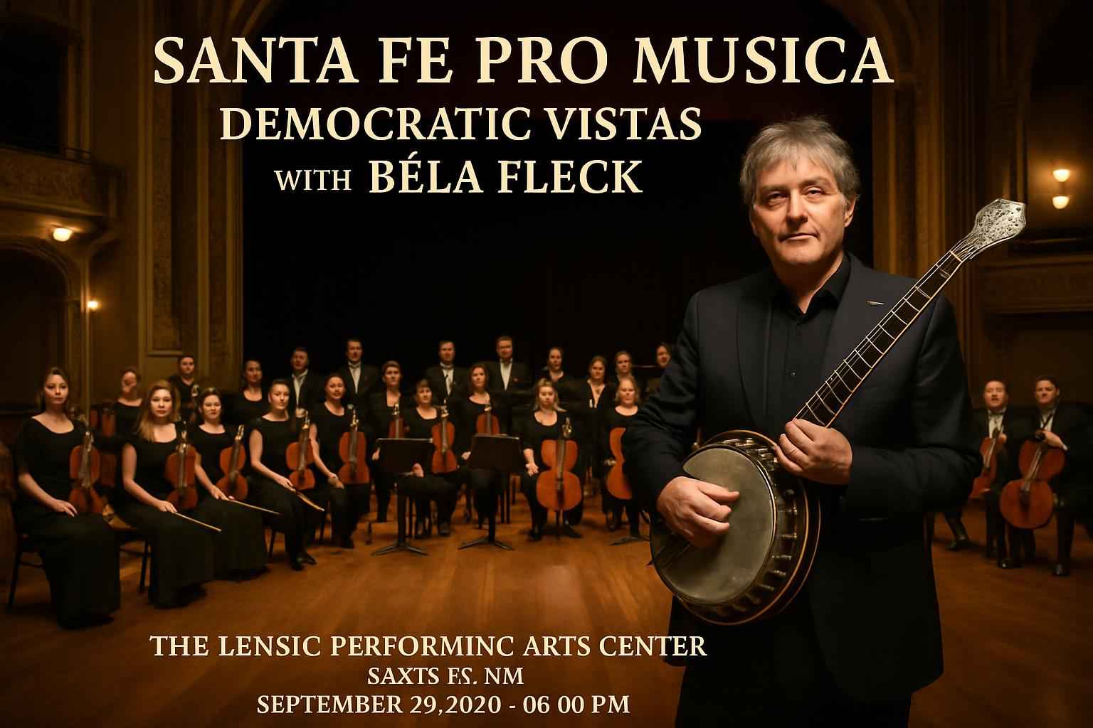 santa-fe-pro-musica-democratic-vistas-with-bela-fleck-the-lensic-performing-arts-center