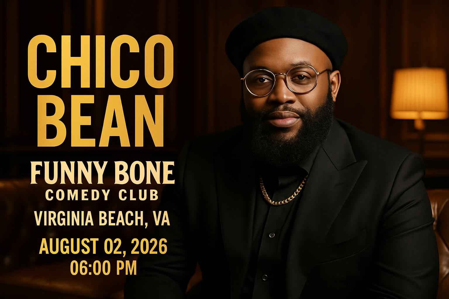 chico-bean-funny-bone-comedy-club-virginia-beach