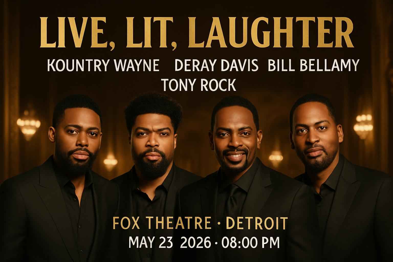 live-lit-laughter-kountry-wayne-deray-davis-bill-bellamy-tony-rock-fox-theatre-detroit