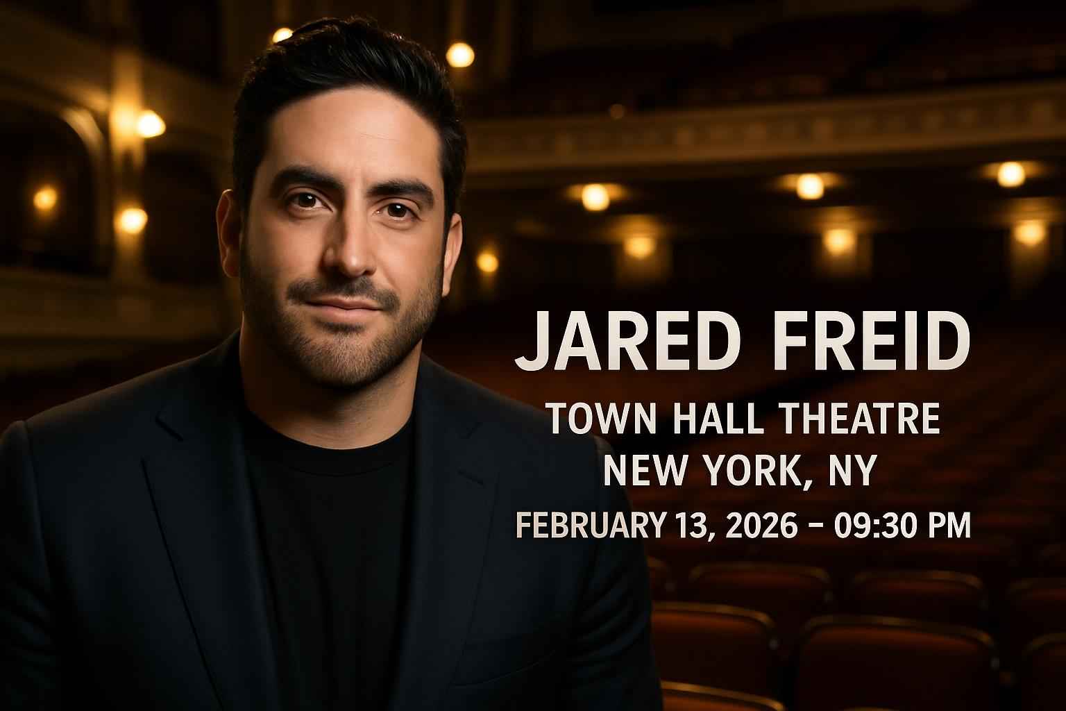 jared-freid-town-hall-theatre-ny