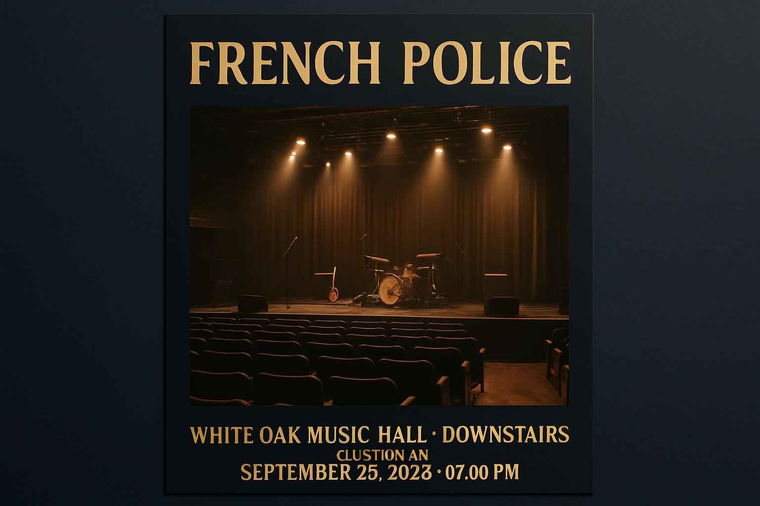 french-police-white-oak-music-hall-downstairs