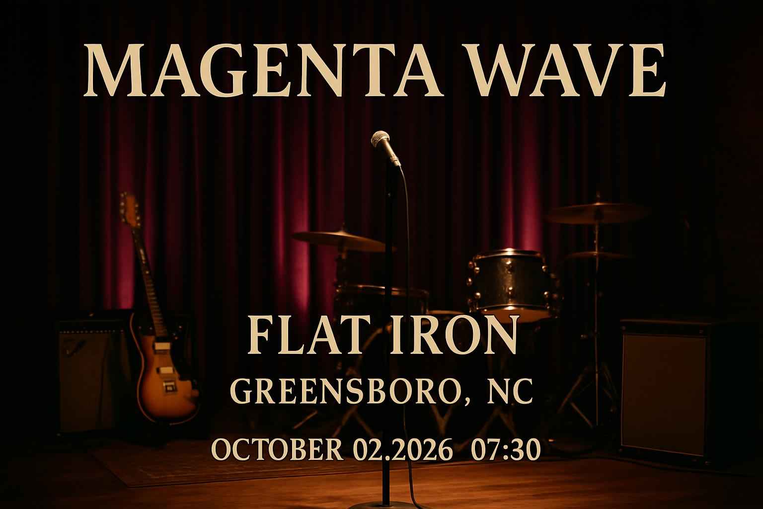 magenta-wave-flat-iron
