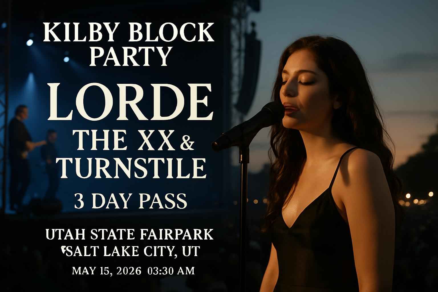 kilby-block-party-lorde-the-xx-turnstile-3-day-pass-utah-state-fairpark