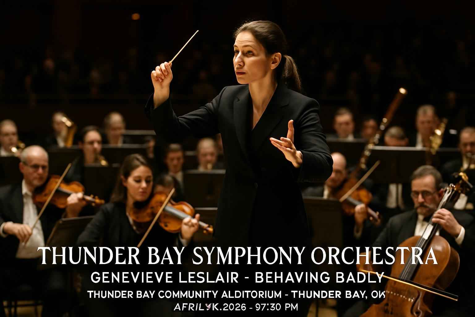thunder-bay-symphony-orchestra-genevieve-leclair-behaving-badly-thunder-bay-community-auditorium