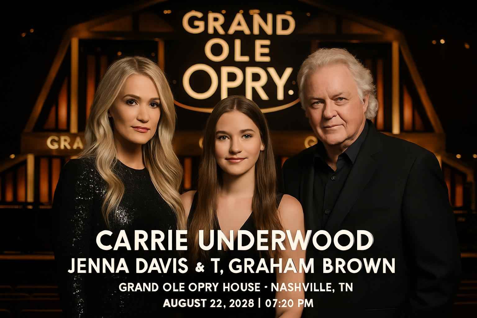 grand-ole-opry-carrie-underwood-jenna-davis-t-graham-brown-grand-ole-opry-house
