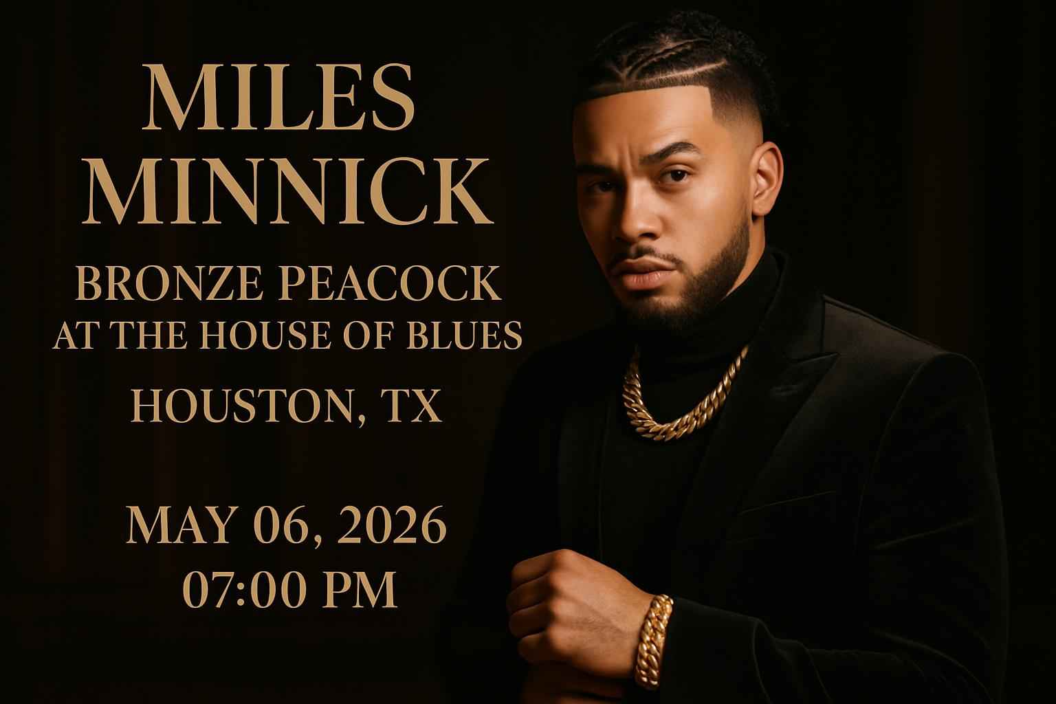 miles-minnick-bronze-peacock-at-the-house-of-blues-houston
