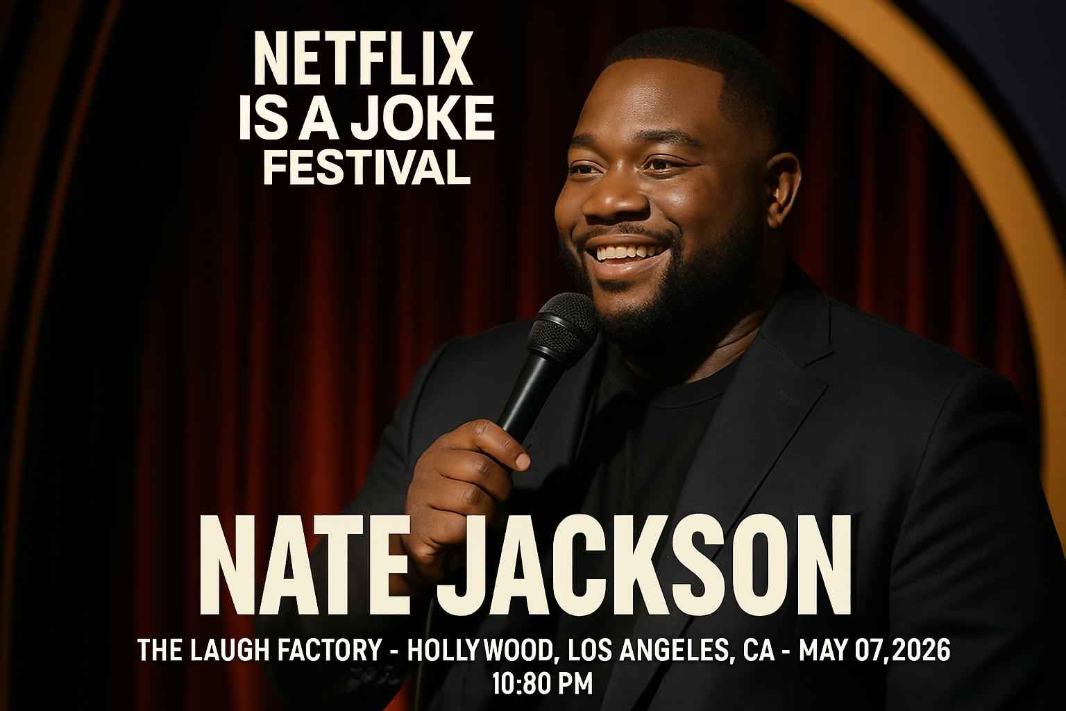 netflix-is-a-joke-festival-nate-jackson-the-laugh-factory-hollywood