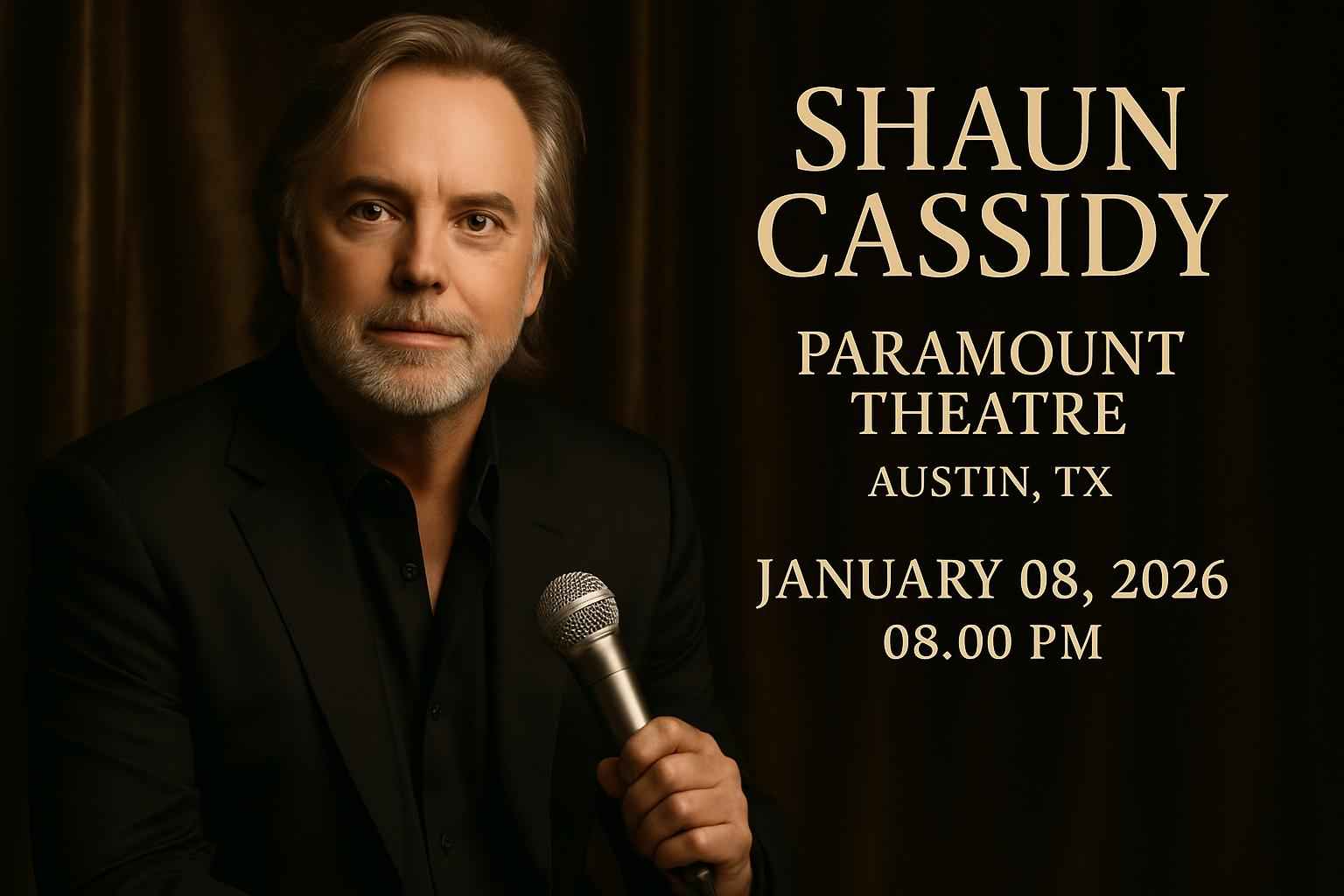 shaun-cassidy-paramount-theatre-austin-tx