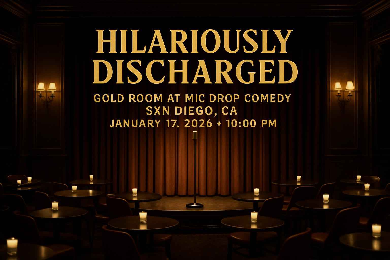 hilariously-discharged-gold-room-at-mic-drop-comedy