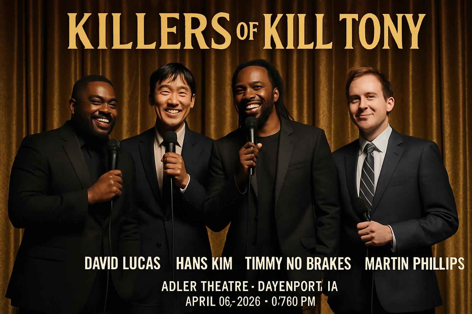 killers-of-kill-tony-david-lucas-hans-kim-timmy-no-brakes-martin-phillips-adler-theatre